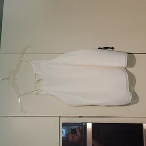 SIze 3XL White Chiffon Revelry Bride Bridesmaid Top Camisole "Sophie" Sample